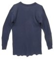 画像3: 80'S OAKTON LTD ヘンリーネック サーマル 長袖 Tシャツ ネイビー USA製 (VINTAGE)