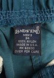 画像2: 90'S LANDS' END ナイロンパンツ ダークブルー USA製 (VINTAGE)