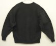 画像3: 90'S UNKNOWN クルーネック ヘビーウエイト スウェットシャツ ブラック (VINTAGE)