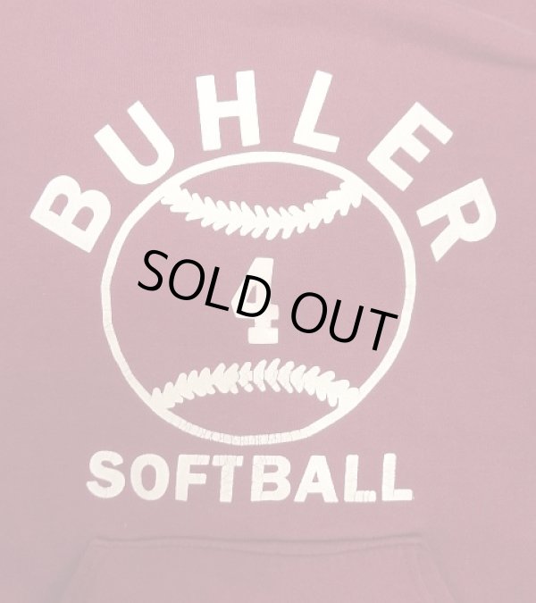 画像3: 90'S RUSSELL ATHLETIC プルオーバーパーカー バーガンディ USA製 (VINTAGE)