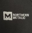 画像4: CARHARTT "NORTHERN METALIC" アメリカ企業物 ハーフジップ スウェットシャツ ブラック (VINTAGE)
