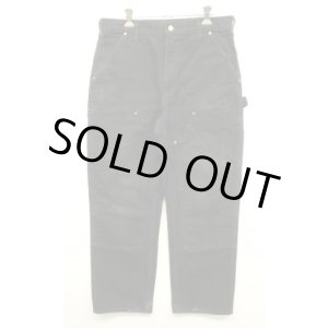 画像: CARHARTT ダブルニー ダック ペインターパンツ ブラック W32L30 USA製 (VINTAGE)