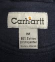 画像2: CARHARTT 同色ロゴ ヘビーウエイト クルーネック スウェットシャツ ネイビー (VINTAGE)