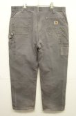 画像3: CARHARTT ダブルニー ダック ペインターパンツ グレー W38L30 (VINTAGE)