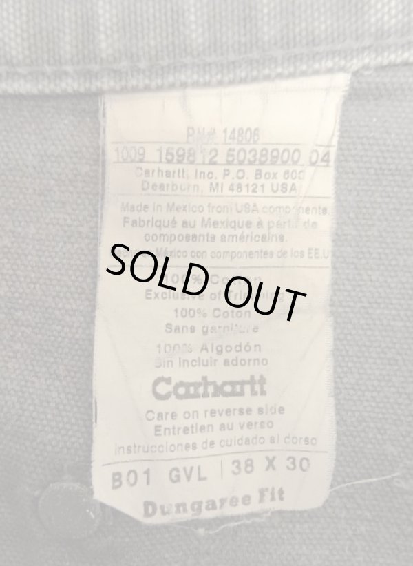 画像2: CARHARTT ダブルニー ダック ペインターパンツ グレー W38L30 (VINTAGE)