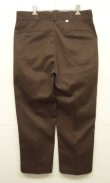 画像1: 80'S DICKIES 874 チビタグ ワークパンツ ブラウン W36L29 USA製 (VINTAGE)