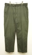 画像4: 70'S DICKIES 874 チビタグ ワークパンツ TALONアルミジップ オリーブ W38L31 USA製 (VINTAGE)