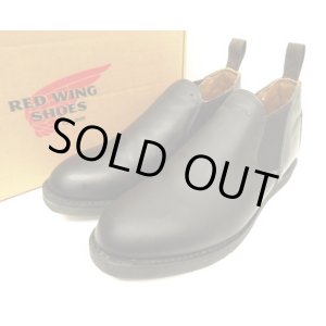 画像: RED WING 9198 レザー ポストマンロメオ サイドゴアシューズ ブラック USA製 (USED)