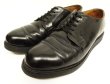 画像1: 90'S RED WING 101 "プリント羽タグ" レザー ポストマンシューズ ブラック USA製 (VINTAGE)