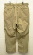 画像1: 80'S DICKIES 874 チビタグ ワークパンツ YKKアルミジップ ベージュ W38L30 USA製 (VINTAGE)