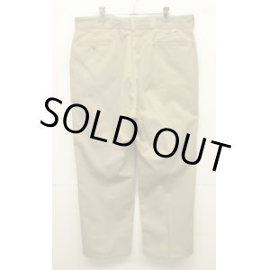 画像: 80'S DICKIES 874 チビタグ ワークパンツ YKKアルミジップ ベージュ W38L30 USA製 (VINTAGE)