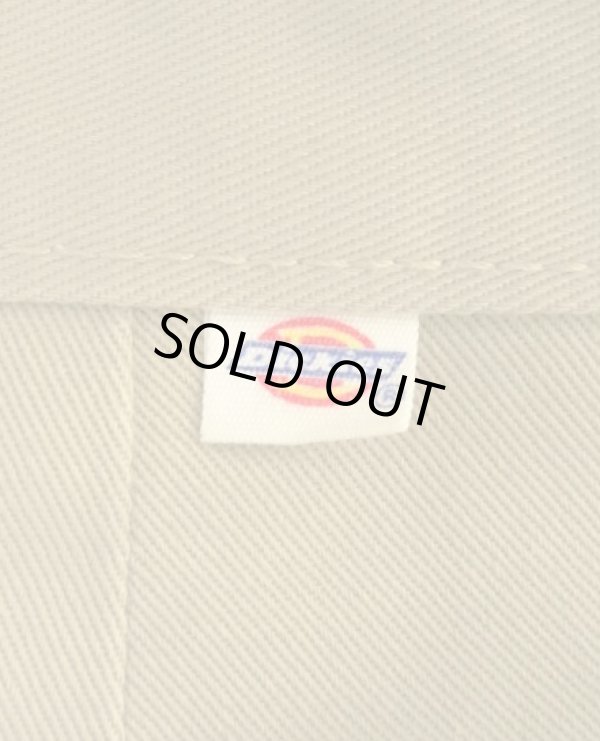 画像2: 80'S DICKIES 874 チビタグ ワークパンツ YKKアルミジップ ベージュ W38L30 USA製 (VINTAGE)