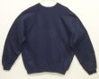 画像3: 90'S TULTEX ラグランスリーブ クルーネック スウェットシャツ ネイビー USA製 (VINTAGE)