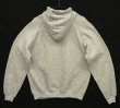 画像4: 80'S HANES "MDC" ラグランスリーブ スウェット パーカー ヘザーグレー USA製 (VINTAGE)