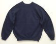 画像1: 90'S TULTEX ラグランスリーブ クルーネック スウェットシャツ ネイビー USA製 (VINTAGE)