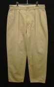 画像1: 90'S RALPH LAUREN "ANDREW PANT" ツープリーツ チノパンツ ベージュ (VINTAGE)