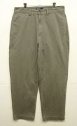 画像1: 90'S RALPH LAUREN "PHILIP PANT" ノープリーツ チノパンツ カーキ (VINTAGE)