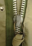 画像3: 90'S RALPH LAUREN "POLO COUNTRY" M-51 パーカー IDEALアルミジップ カーキ (VINTAGE)