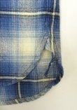 画像3: RALPH LAUREN "POLO COUNTRY" チンスト＆マチ付き 長袖 ワークシャツ オンブレチェック (USED)