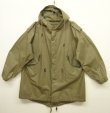 画像1: 90'S RALPH LAUREN "POLO COUNTRY" M-51 パーカー IDEALアルミジップ カーキ (VINTAGE)
