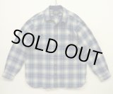 画像: RALPH LAUREN "POLO COUNTRY" チンスト＆マチ付き 長袖 ワークシャツ オンブレチェック (USED)