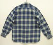画像4: RALPH LAUREN "POLO COUNTRY" チンスト＆マチ付き 長袖 ワークシャツ オンブレチェック (USED)