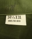 画像2: 60'S アメリカ軍 US ARMY "OG107" コットンサテン ユーティリティシャツ (DEADSTOCK)