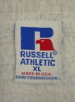 画像2: 90'S RUSSELL ATHLETIC スウェット カーディガン ヘザーグレー USA製 (VINTAGE)