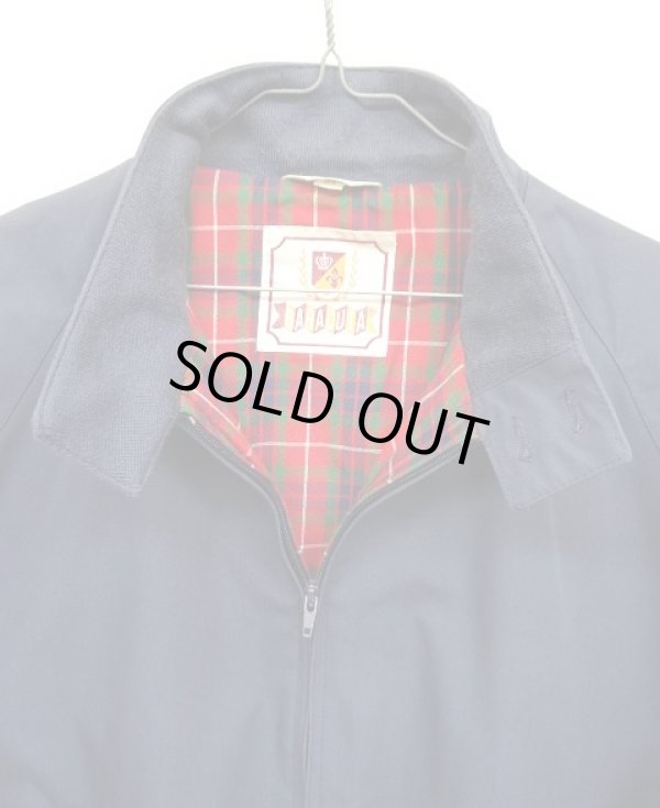 画像3: 80'S BARACUTA G9 ハリントンジャケット ネイビー BIG SIZE (VINTAGE)