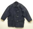 画像1: 80'S FAY コットンキャンバス ファイヤーマンコート ネイビー イタリア製 (VINTAGE)