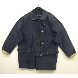 画像: 80'S FAY コットンキャンバス ファイヤーマンコート ネイビー イタリア製 (VINTAGE)