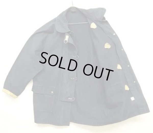 画像5: 80'S FAY コットンキャンバス ファイヤーマンコート ネイビー イタリア製 (VINTAGE)