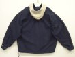 画像4: 90'S J.CREW 旧タグ コットン カラーブロック アノラックパーカー ホワイト/ネイビー (VINTAGE)