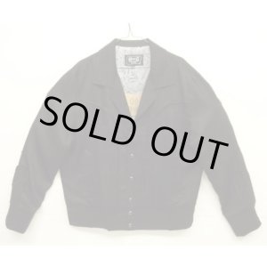 画像: H BAR C "BOLERO JACKET" ショート丈 ウエスタンジャケット ブラック/ブラック刺繍 (NEW)