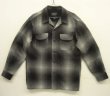 画像1: 00'S PENDLETON "BOARD SHIRT" ウール オープンカラーシャツ オンブレチェック (MINT CONDITION)