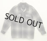 画像: 00'S PENDLETON "BOARD SHIRT" ウール オープンカラーシャツ オンブレチェック (MINT CONDITION)