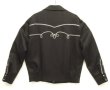 画像5: H BAR C "BOLERO JACKET" ショート丈 ウエスタンジャケット ブラック/ホワイト刺繍 (NEW)