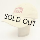 画像: PAPA'S PIZZA 6パネル ベースボールキャップ ベージュ (USED)