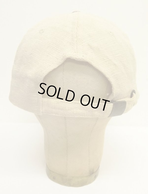 画像4: OREGON COAST "HEMP100%" 6パネル ベースボールキャップ ナチュラル/バーガンディ (USED)