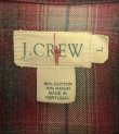 画像2: 90'S J.CREW 旧タグ レーヨン混 長袖シャツ オンブレチェック ポルトガル製 (VINTAGE)