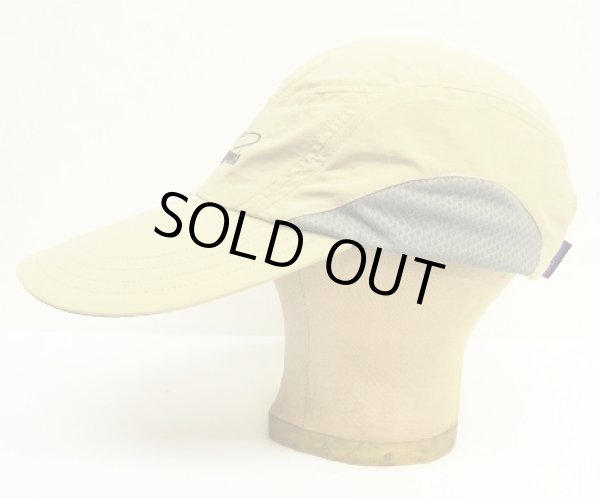 画像3: PATAGONIA サイドメッシュ ナイロン ロングビルキャップ ベージュ (USED)