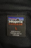 画像2: 90'S PATAGONIA "CAPILENE" 裾ロゴ モックネック ロングスリーブ ブラック USA製 (VINTAGE)