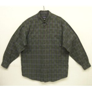 画像: 90'S PATAGONIA コットン 長袖シャツ チェック柄 ポルトガル製 (VINTAGE)