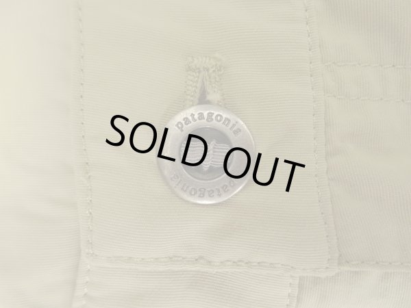 画像3: PATAGONIA 右サイドジップポケット付き ナイロンパンツ ベージュ (USED)