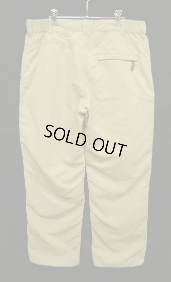 画像6: PATAGONIA 右サイドジップポケット付き ナイロンパンツ ベージュ (USED)