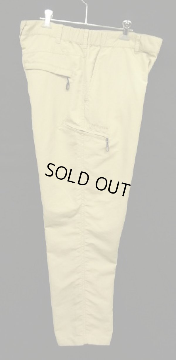 画像5: PATAGONIA 右サイドジップポケット付き ナイロンパンツ ベージュ (USED)