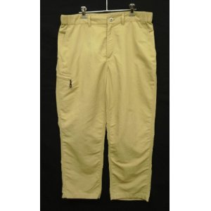 画像: PATAGONIA 右サイドジップポケット付き ナイロンパンツ ベージュ (USED)