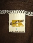 画像2: 70'S RUSSELL ATHLETIC 金タグ シングルステッチ フットボール Tシャツ ブラウン USA製 (DEADSTOCK)