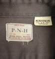 画像2: 70'S P-N-H "KORATRON" 長袖 ワークシャツ チャコール USA製 (VINTAGE)
