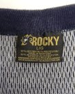画像2: 90'S ROCKY ダブルフェイス サーマル 長袖 Tシャツ ネイビー (VINTAGE)